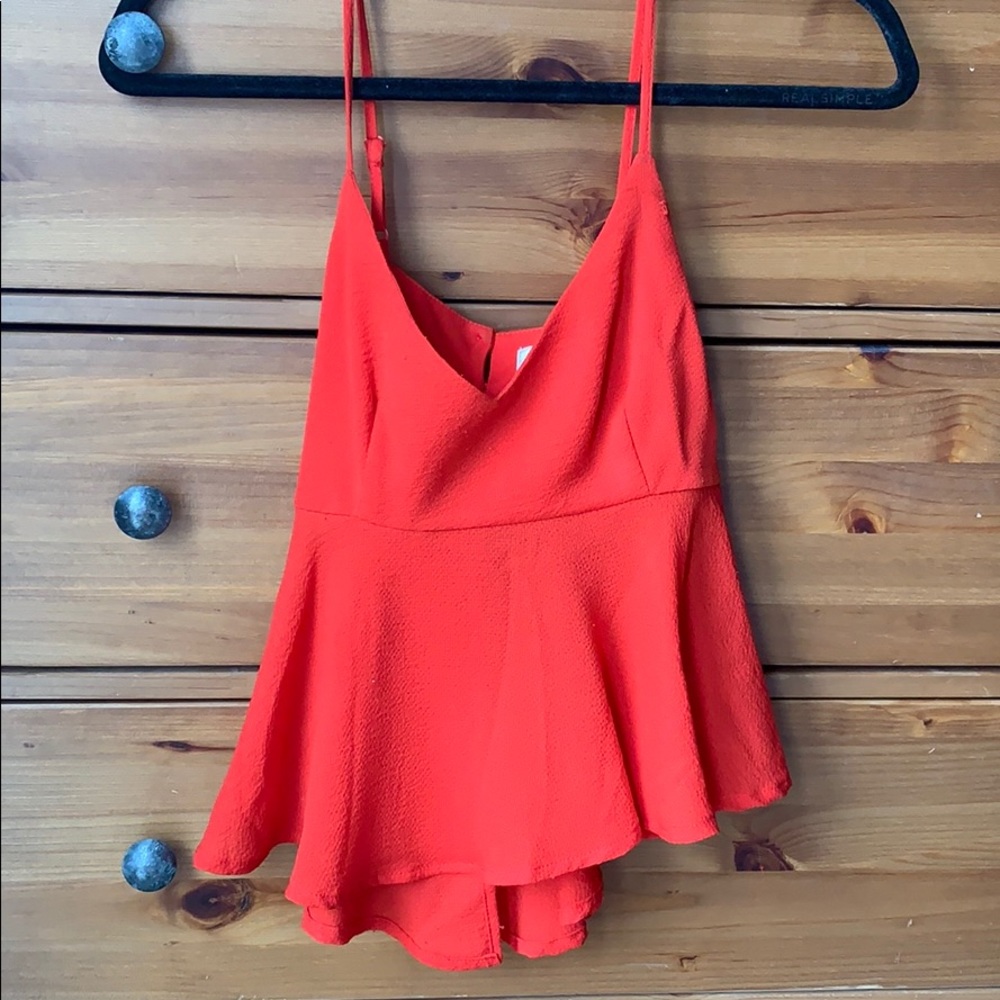 Lush Open Back Tank